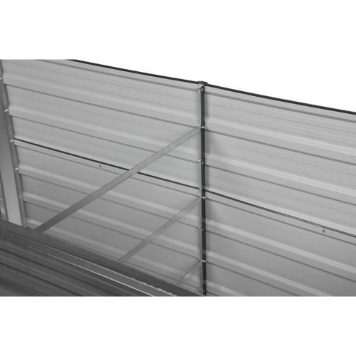 Extra erős fém magaságyás 160 x 80 x 77 cm