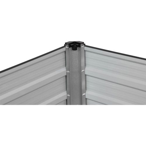 Extra erős fém magaságyás 160 x 80 x 77 cm