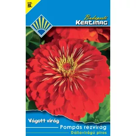Pompás rézvirág Dáliavirágú piros (Vágott virág)