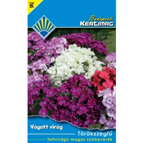   Törökszegfű Teltvirágú magas színkeverék (Vágott virág)