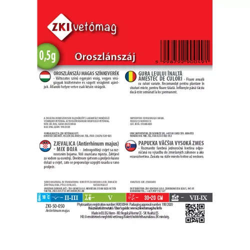 Oroszlánszáj magas színkeverék