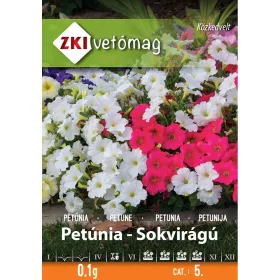 Petúnia Alacsony sokvirágú színkeverék