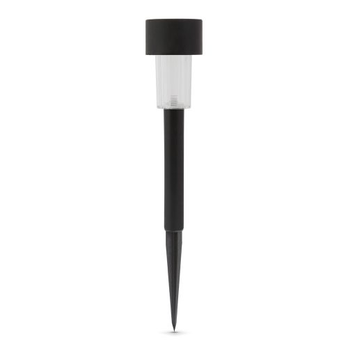 Szolárlámpa ledes fekete 30cm