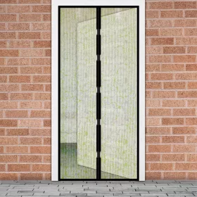   Szúnyogháló függöny ajtóra virágos 100x210 cm mágneses
