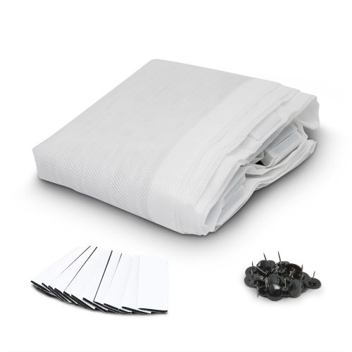 Szúnyogháló függöny ajtóra fehér 100x210 cm mágneses