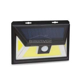 Reflektor szolár mozgásérzékelős, 3 COB LED