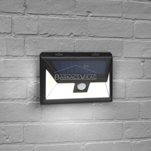 Reflektor szolár mozgásérzékelős, 3 COB LED