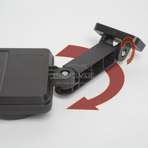 Reflektor szolár mozgásérzékelős, fali, 6 LED