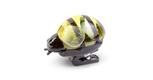 Solar kerti lámpa méhecske-csipesszel sárga