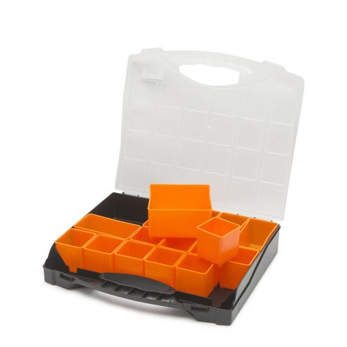 Műanyyag tárolódoboz 300x255x54 mm