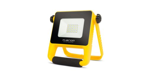 Munkalámpa 10W LED akkus, vízálló , kinyitható, akasztható