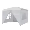 Sátor 3x3 m oldalfallal, fehér
