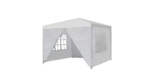 Sátor 3x3 m oldalfallal, fehér