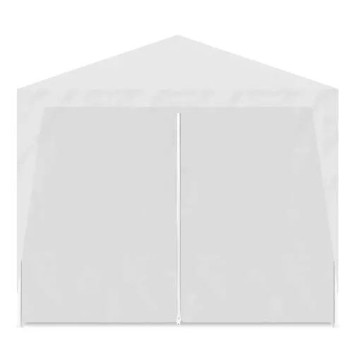 Sátor 3x6 m oldalfallal, fehér