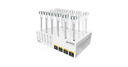 Lámpa kerti szolár 36cm, Entac