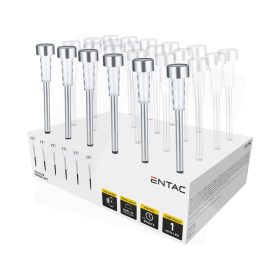 Lámpa kerti szolár 40cm, Entac