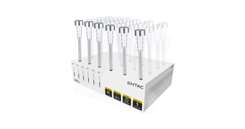 Lámpa kerti szolár 40cm, Entac