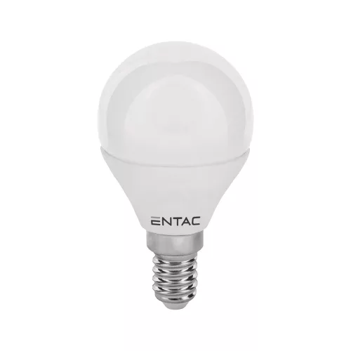 Izzó E14 6,5W NW 4000K, Entac LED Mini Globe