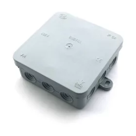 Kötődoboz 100 x 100 x 37 mm Szürke IP54