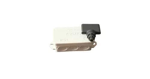 Kötődoboz 36x75mm Szürke IP54