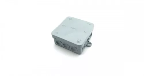 Kötődoboz 85 x 85 x 37 mm Szürke IP54