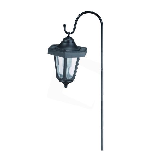 Kerti Solar függő lámpa Entac vas állvánnyal 75cm 1 LED 2db/csomag