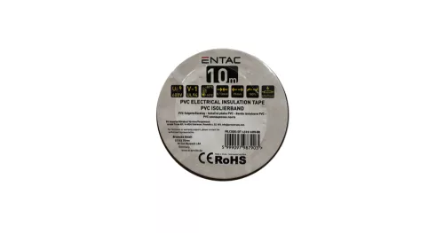 Szigetelőszalag Entac 0,13 x 19 mm barna 10m