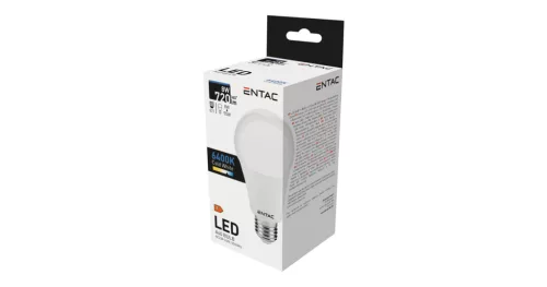 Izzó E27 8W 6400K Entac