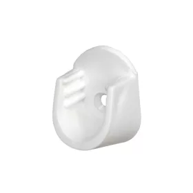 Bútor rúdtartó ovál műanyag 2db/csomag