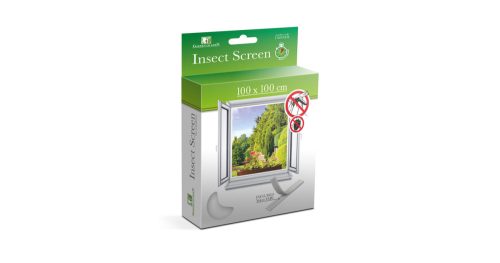 Szúnyogháló ablakra 100x100 cm fehér öntapadós