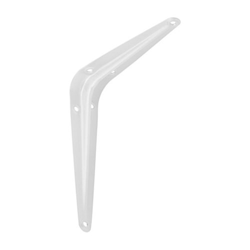 Polctartó konzol fém 200 x 250 mm fehér