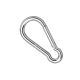 Karabiner rugós 10x100mm