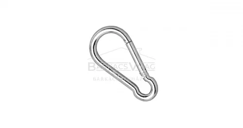 Karabiner rugós 9x90mm