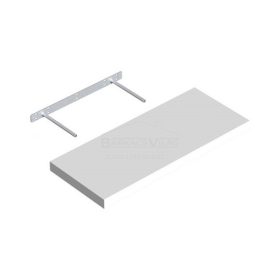 Lebegőpolc 59,5 x 23,5 cm fehér