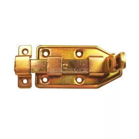 Tolózár + ütköző horganyzott 120 x 45 mm