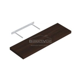 Lebegőpolc 79,5 x 23,5 cm wenge