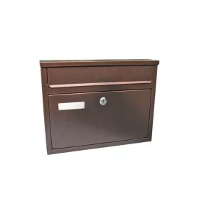 Postaláda fekvő VARIA zárható barna