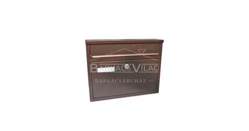 Postaláda fekvő VARIA zárható barna