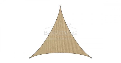 Napvitorla 3,6 m homok háromszög