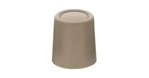 Ajtóütköző műanyag beige 27 mm