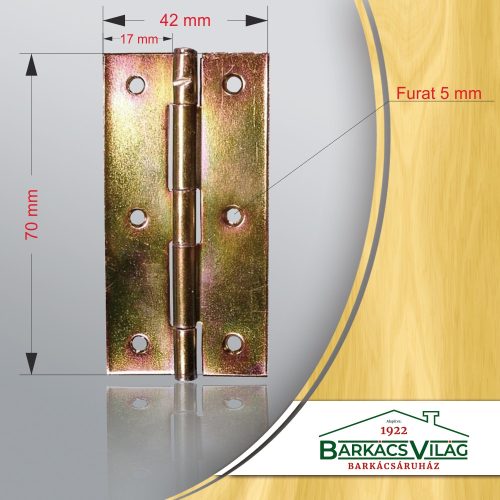 Zsanér keskeny 70mm