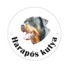 Kutyatábla kerek rottweiler