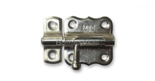 Tolózár bajonett 40mm díszes horganyzott