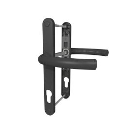 Ajtókilincs garnitúra fekete 85 mm