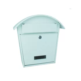 Postaláda ívelt zárható fehér