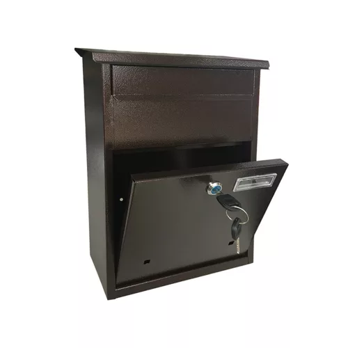 Postaláda Pilis zárható bronz