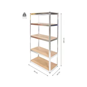 Fém polc 90 x 180 x 40 cm