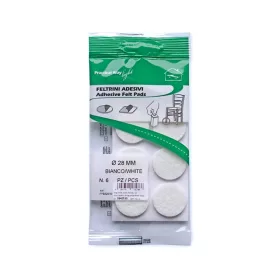 Csúsztatófilc öntapadós 28 mm fehér