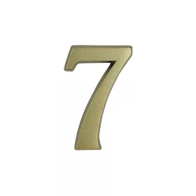 Ajtószám 7 matt arany