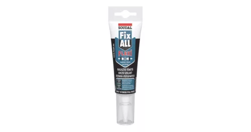 Univerzális ragasztó 125 ml fehér Soudal Fix All Flexi